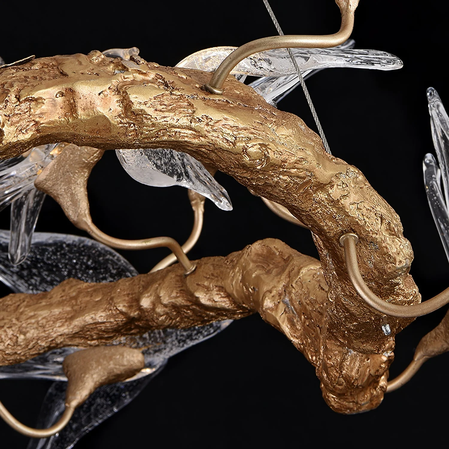 Glass Swallow Chandelier - Image 15
