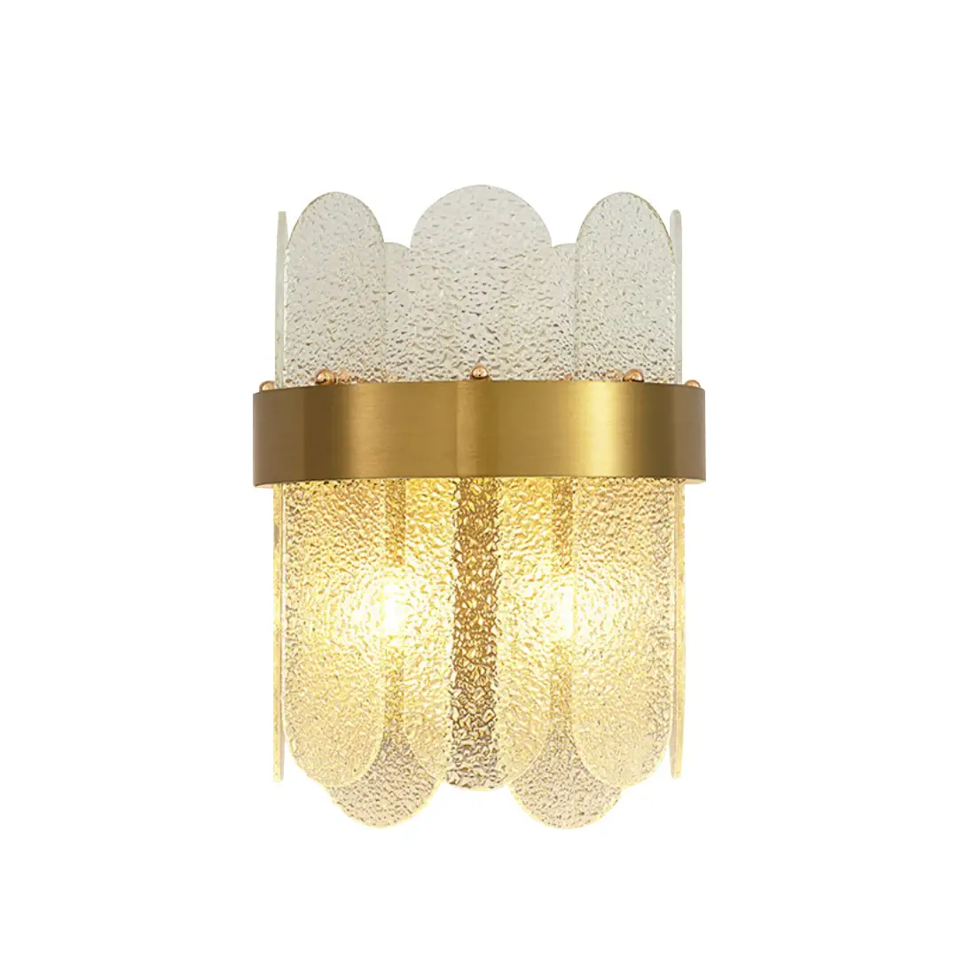 Gold Oval Glass Wall Lamp - Image 21