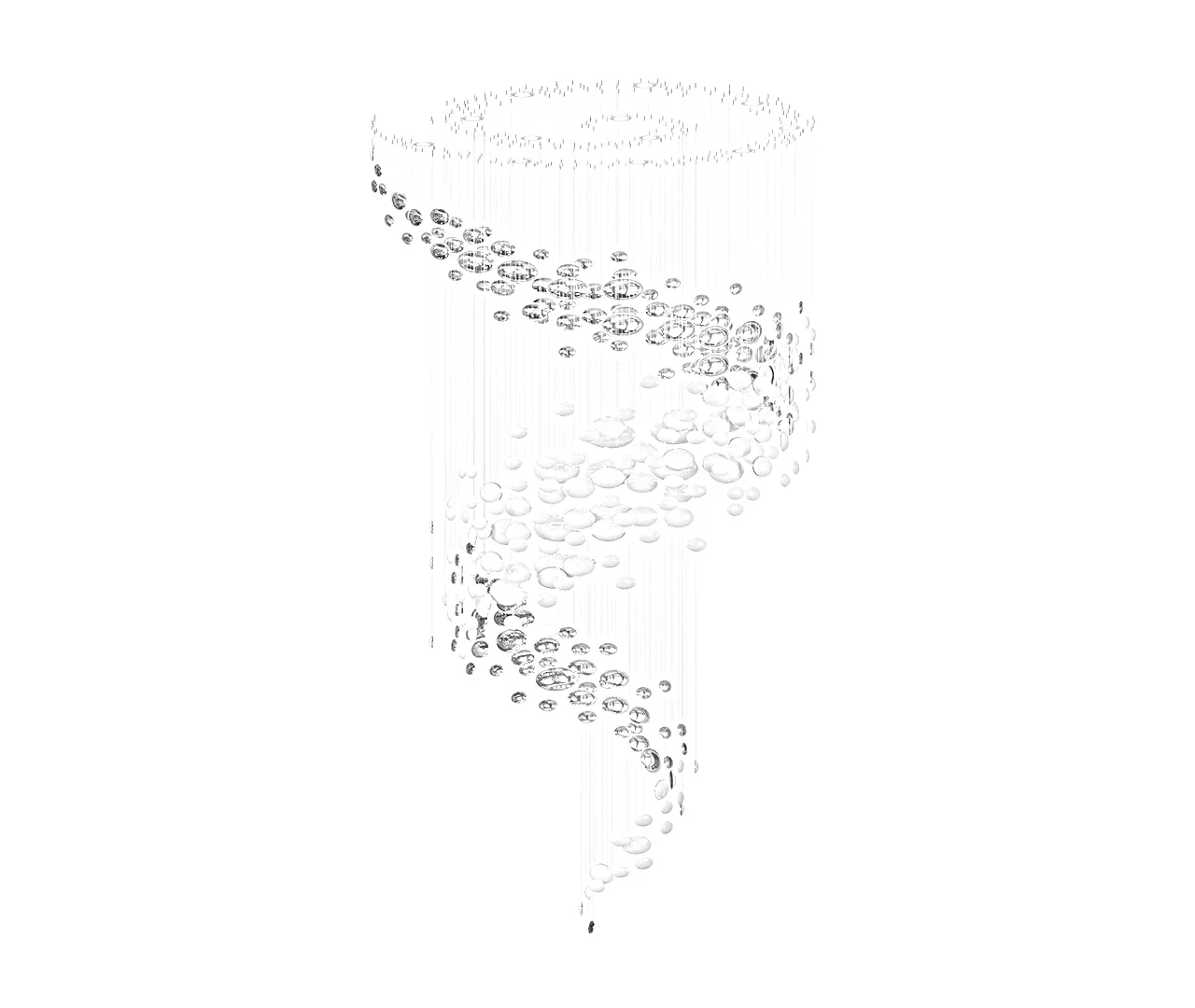 Golden Dragon Egg Chandelier - Image 10