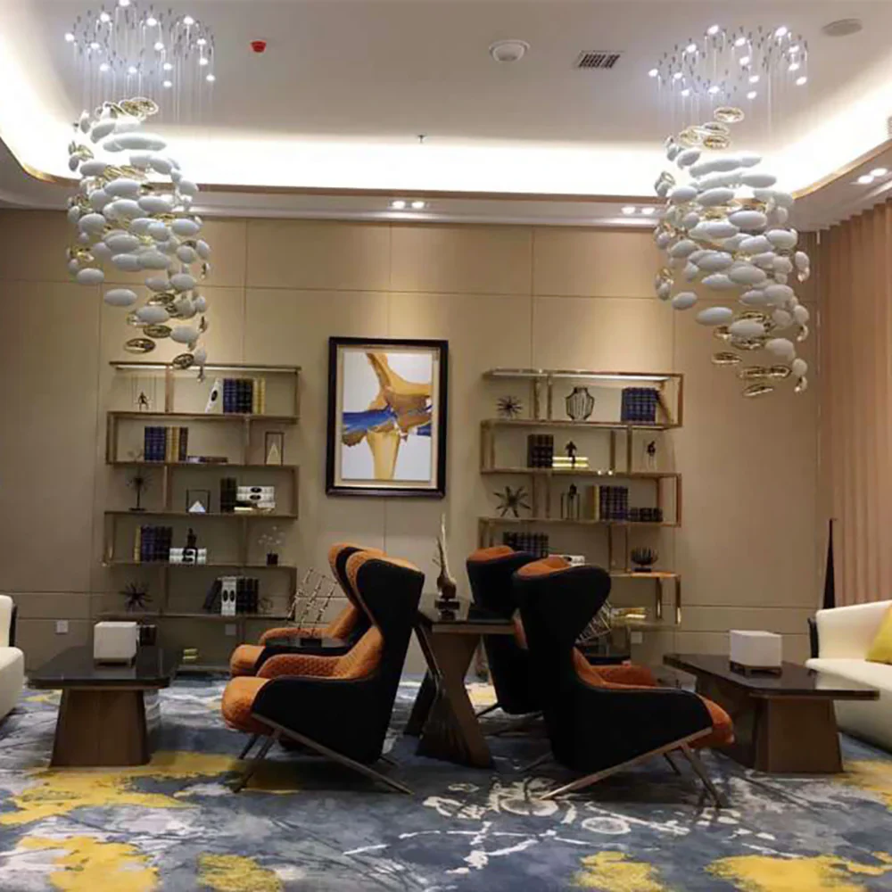 Golden Dragon Egg Chandelier - Image 4