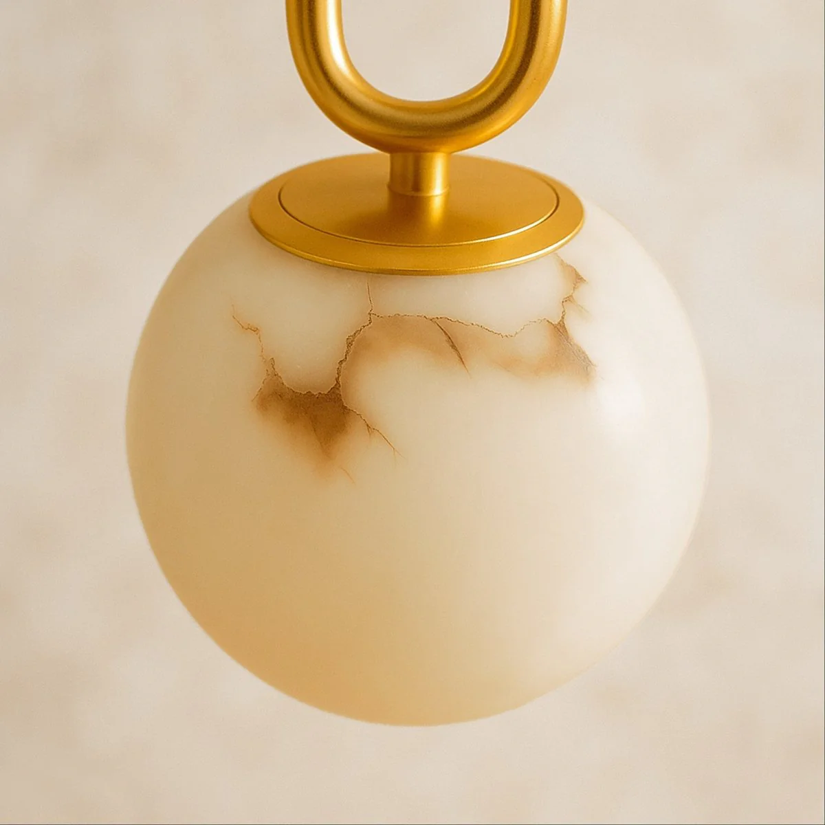 Gong Alabaster Pendant Light - Image 6