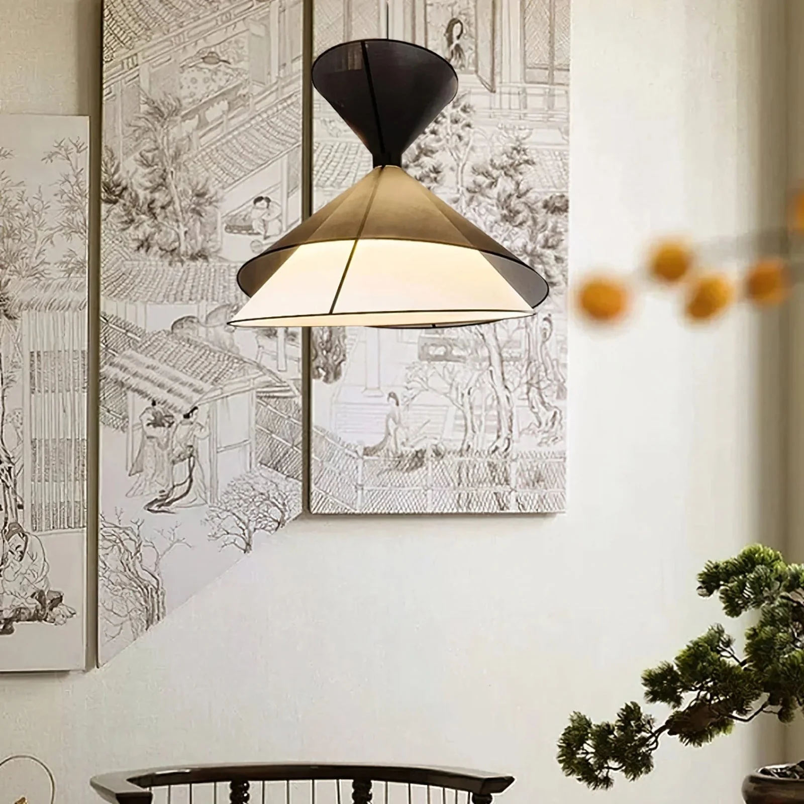 Grand Kimono Pendant Lamp - Image 4