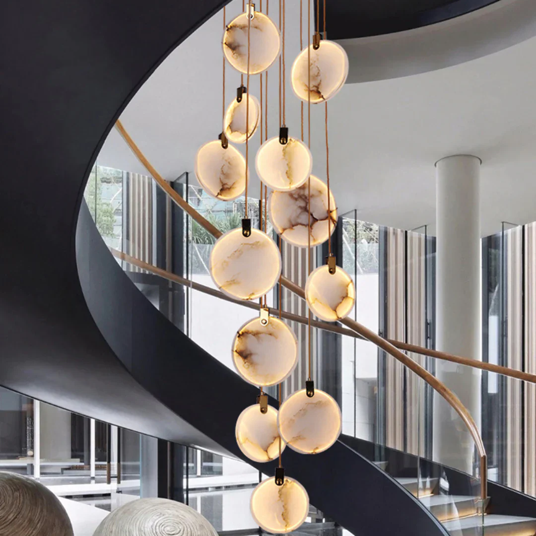 Harvest Alabaster Chandelier - Image 3