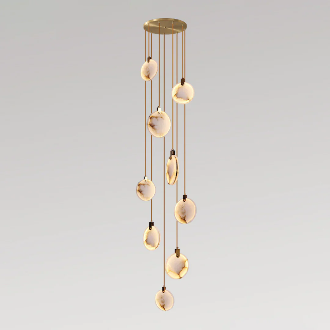 Harvest Alabaster Chandelier - Image 32