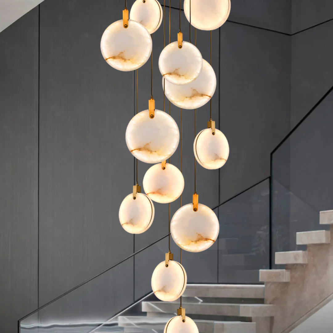 Harvest Alabaster Chandelier - Image 5