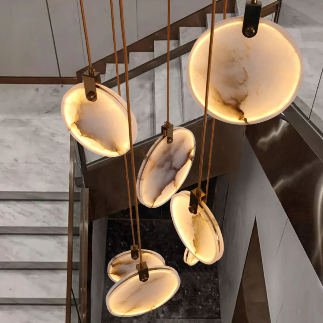 Harvest Alabaster Chandelier - Image 7