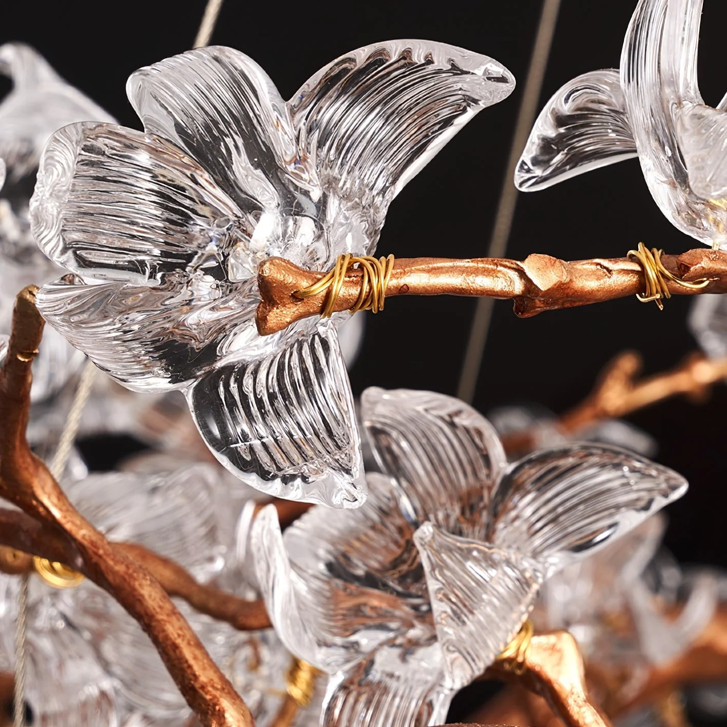 Hibiscus Flower Chandelier - Image 24