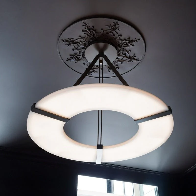 Huan Alabaster Chandelier - Image 7
