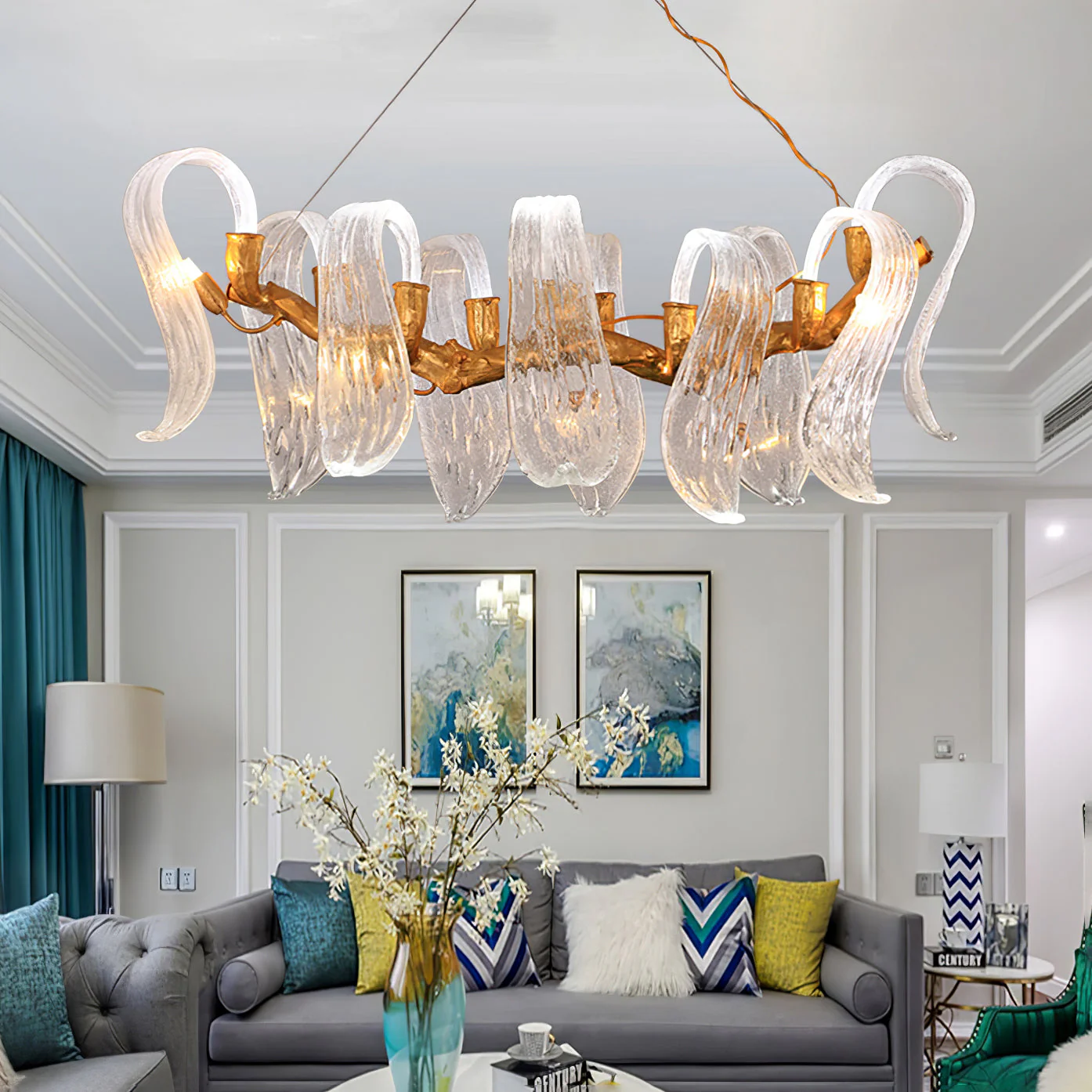 Icarus Wings Horizontal Chandelier - Image 11