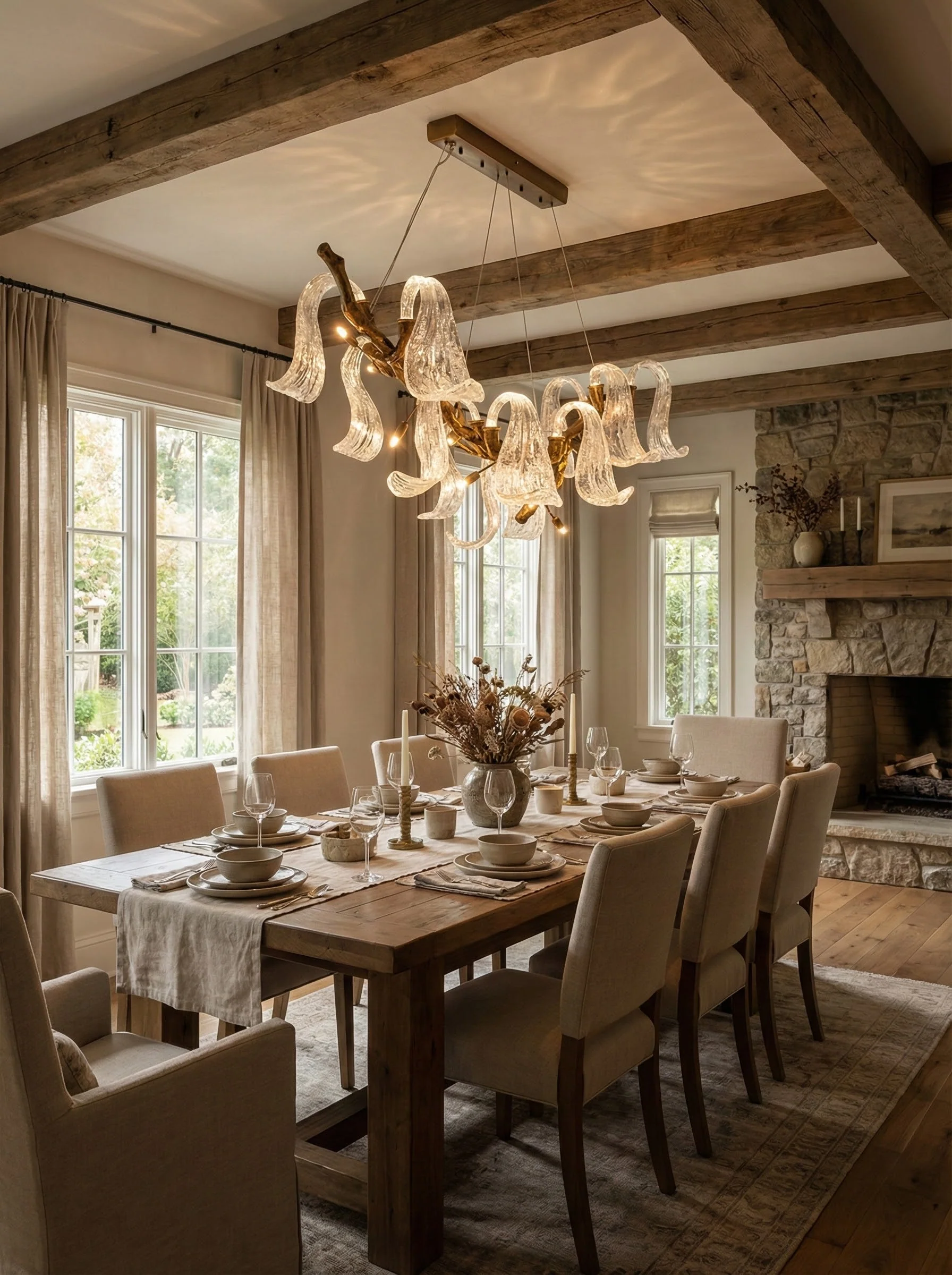 Icarus Wings Horizontal Chandelier - Image 2