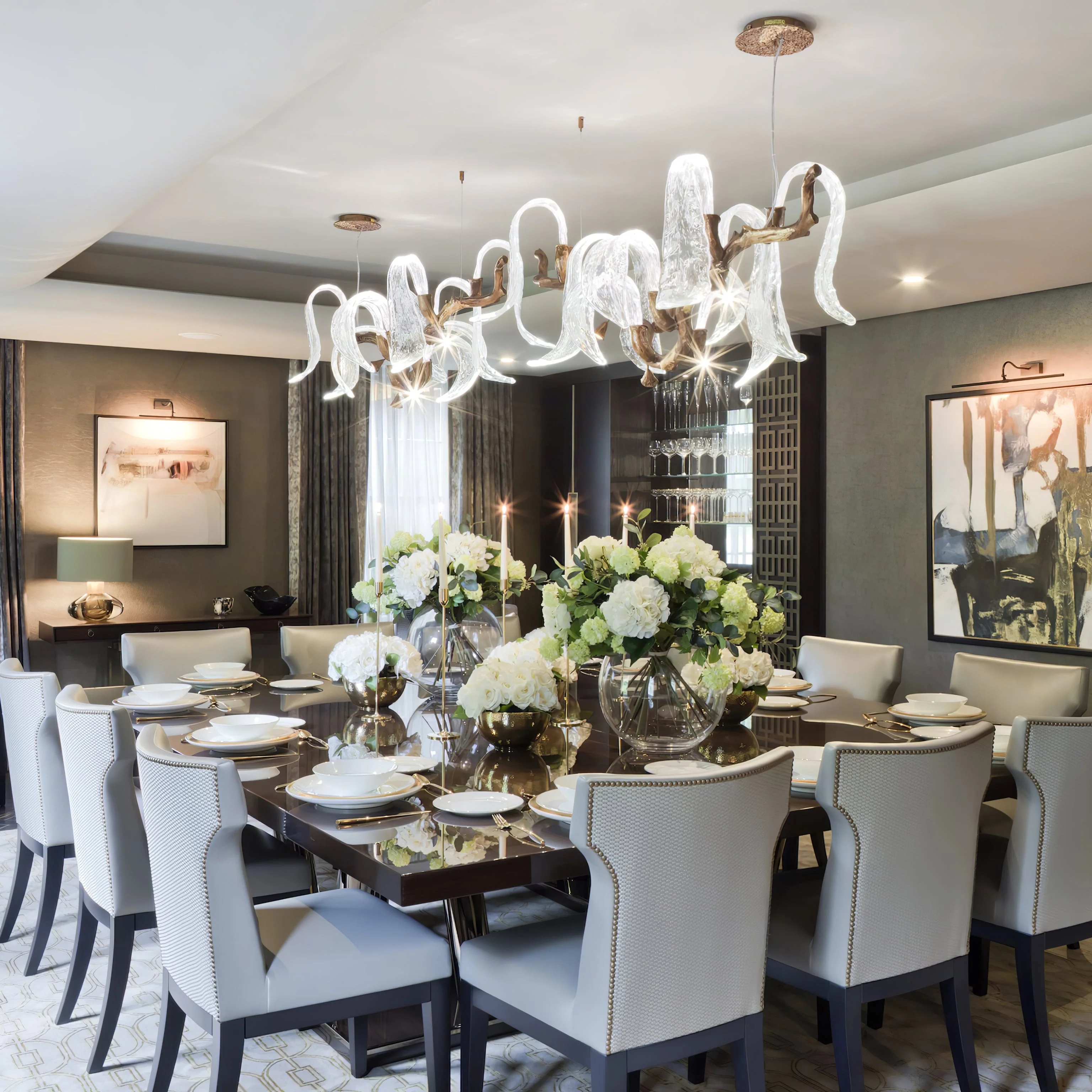 Icarus Wings Horizontal Chandelier - Image 4