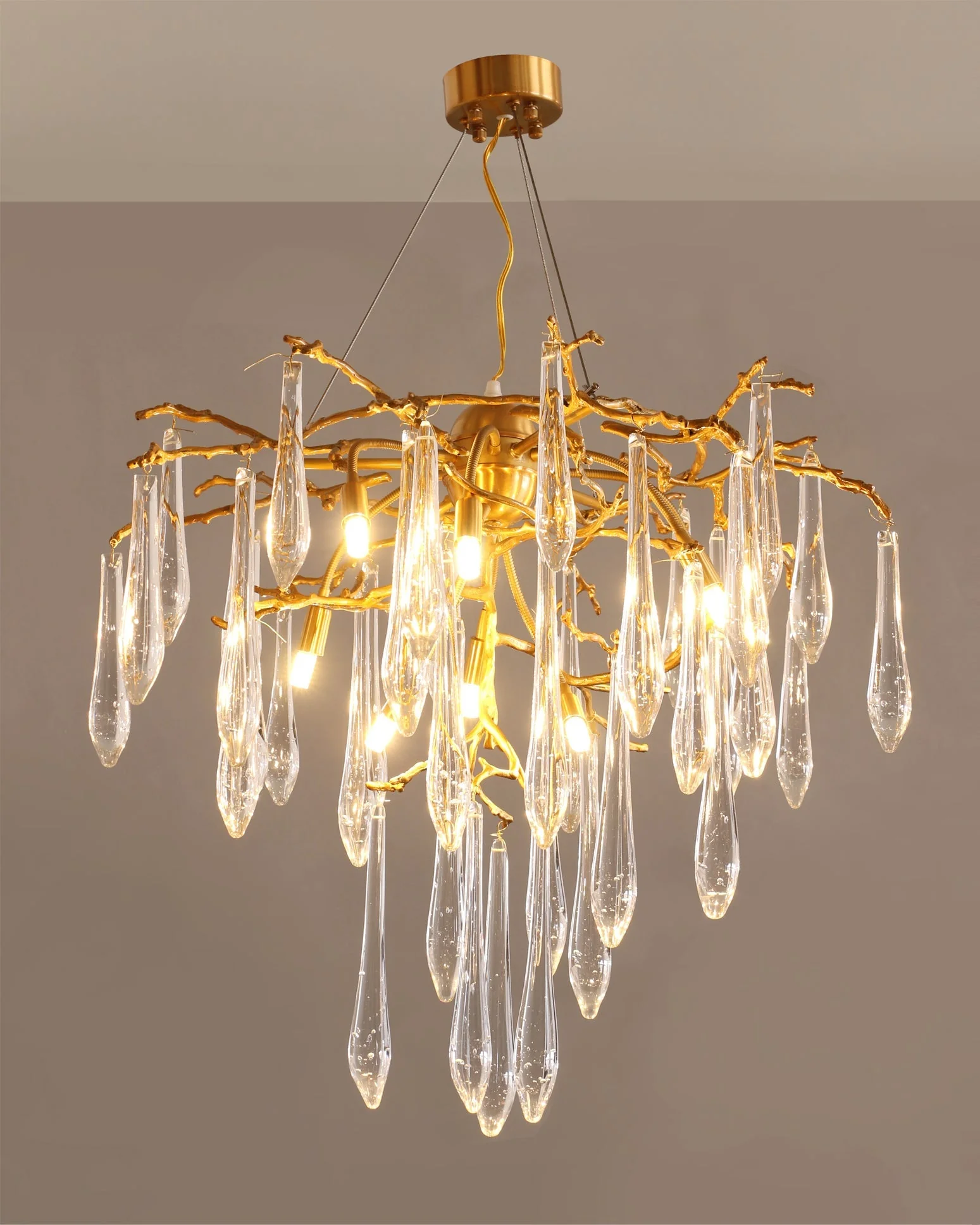 Icicle Crystal Chandelier - Image 24