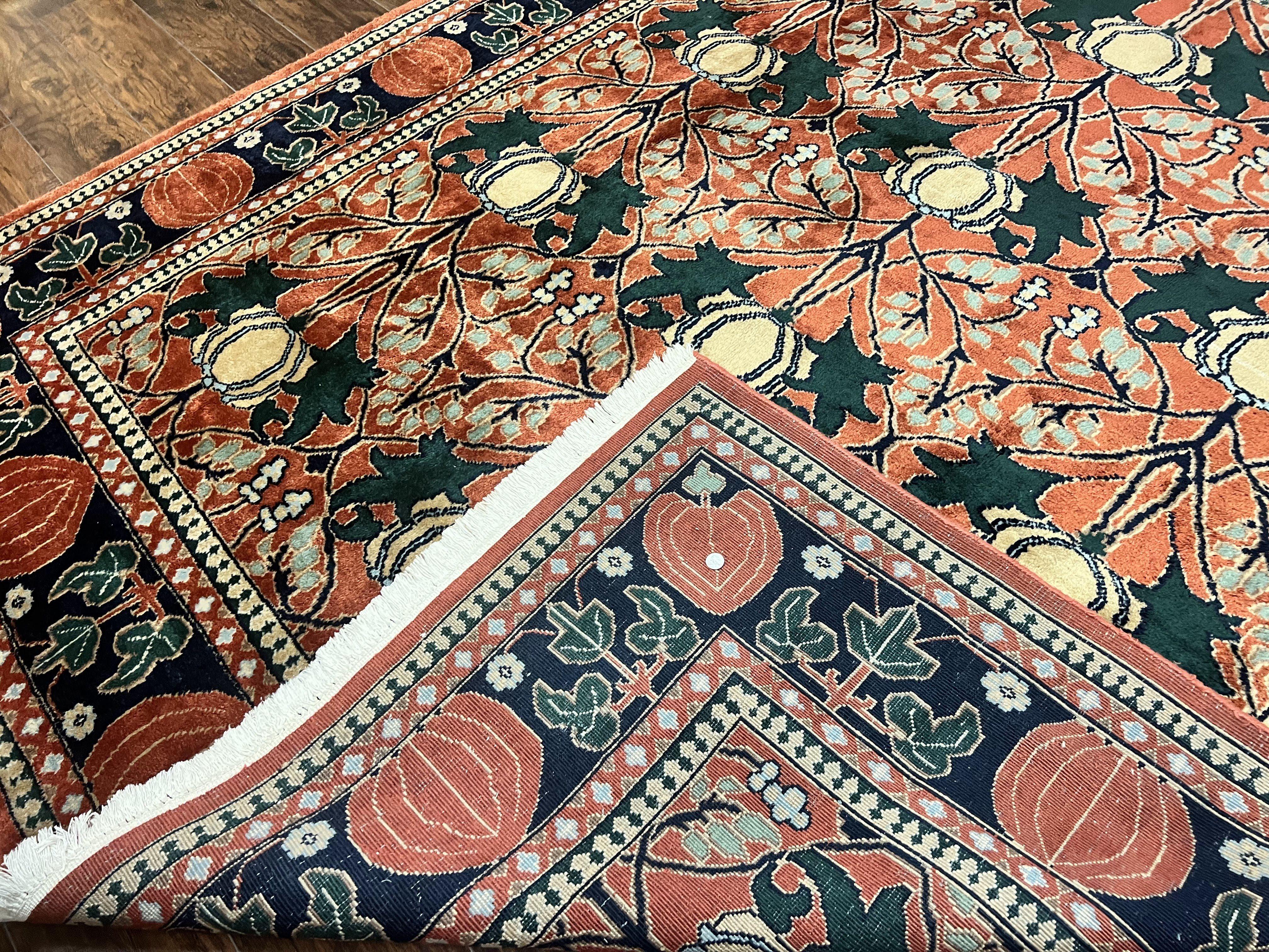 Indo Persian Bidjar Rug 8x10, Red and Black, Handmade Vintage Wool Carpet - Image 10