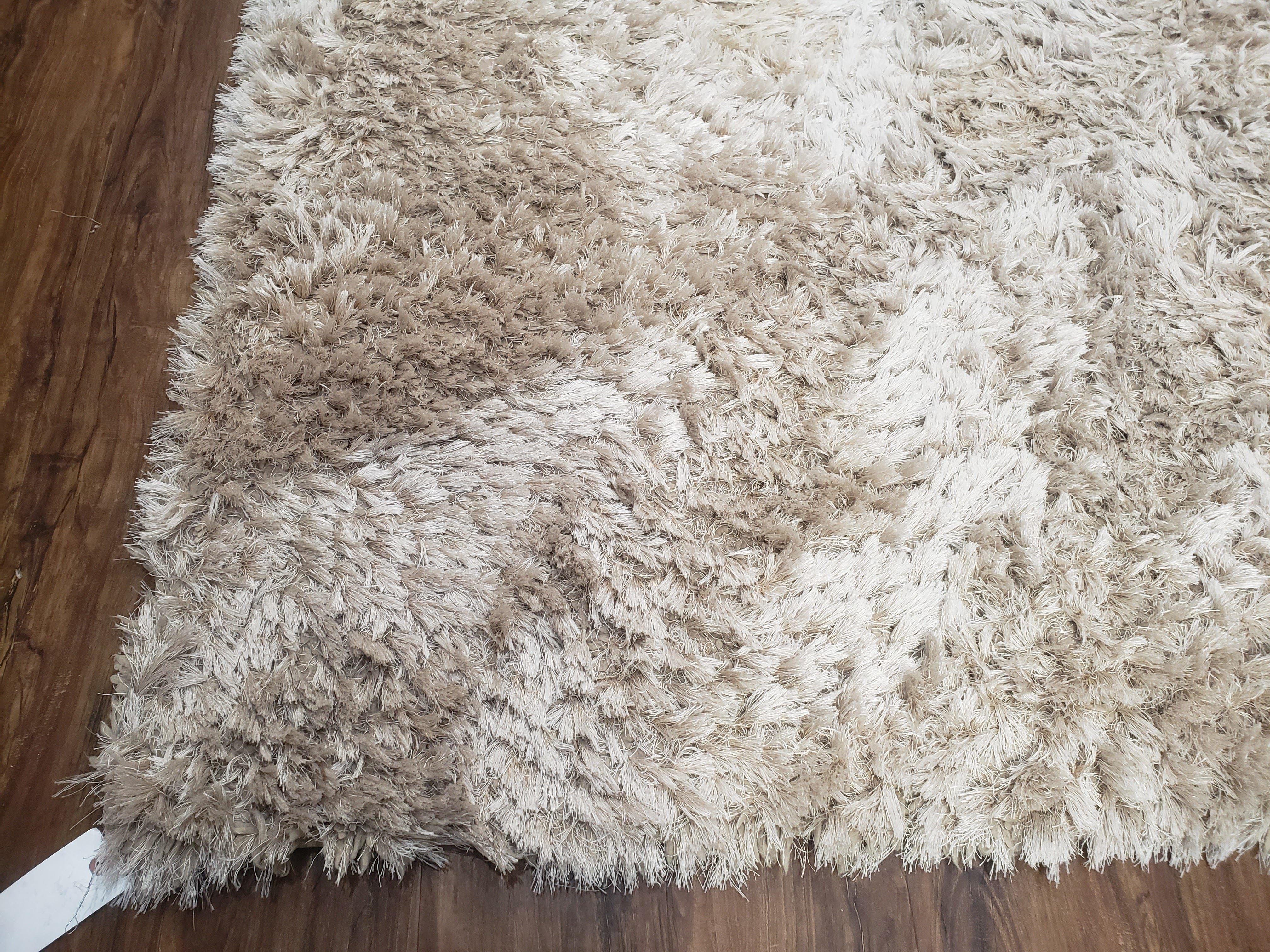 Ivory Shag Rug 6x7, Flokati Carpet, Shaggy Soft Plush Pile Area Rug, Modern Contemporary - Image 8