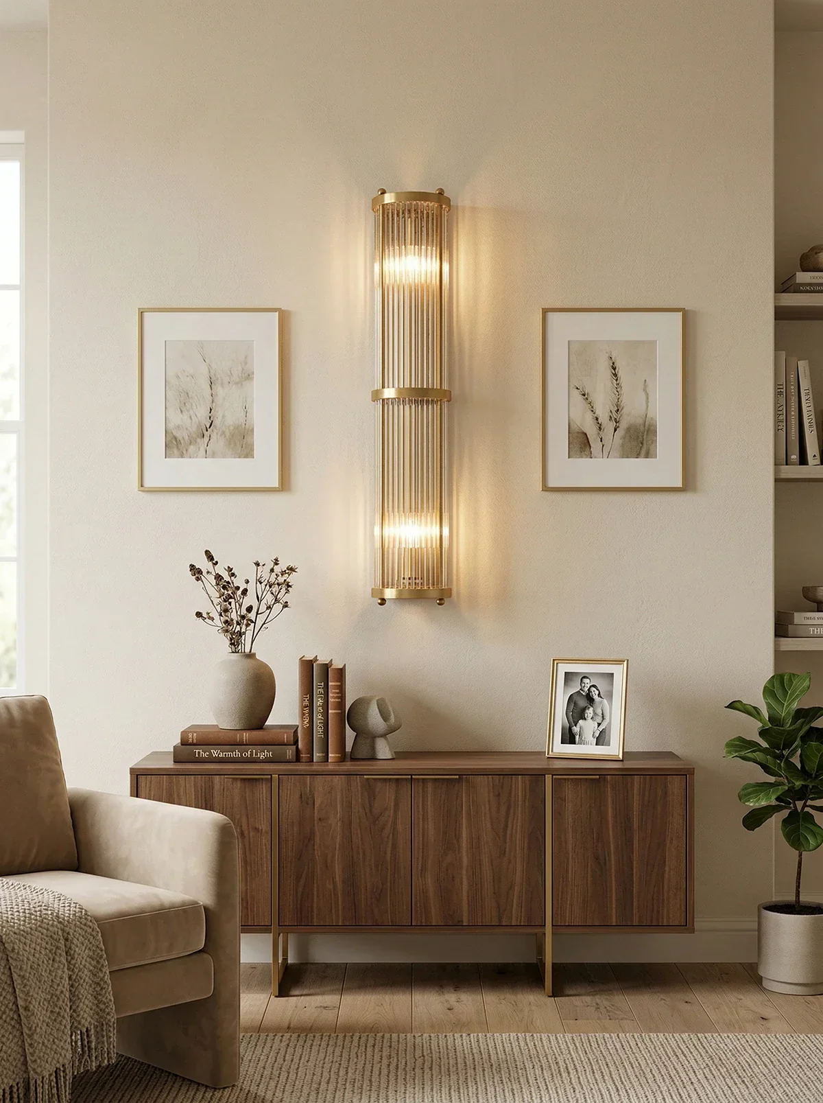 Jadssox Crystal Column Wall Light - Image 5
