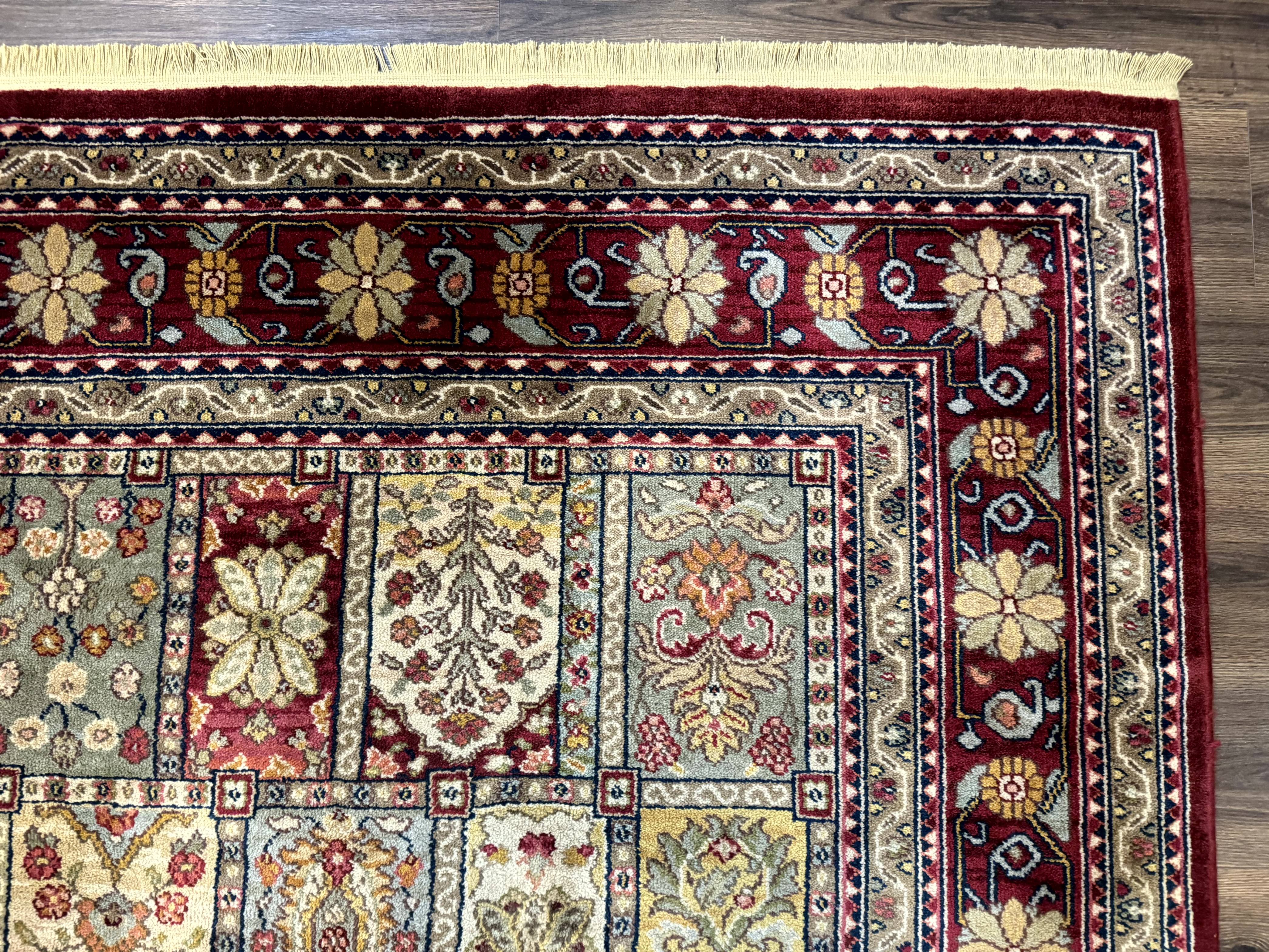 Karastan Bakhtiyari Rug 8.8 x 10, Antique Legends Karastan Wool Carpet #2200-202, Multicolor Panel - Image 7
