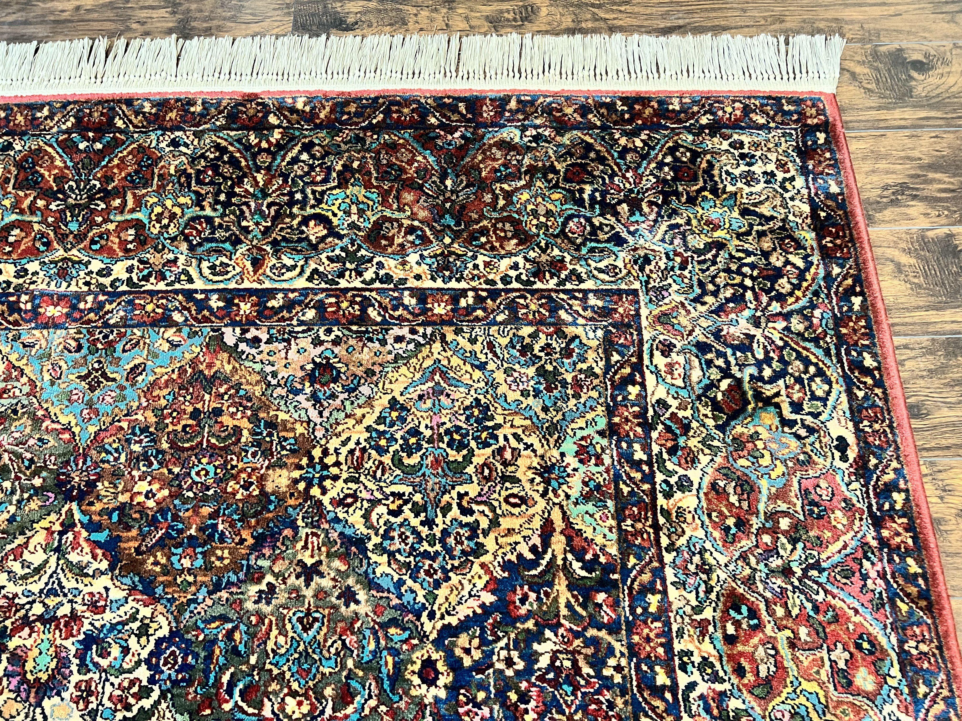 Karastan Multicolor Panel Kirman Rug #717, Wool Karastan Rug 12 x 16, Extra Large Karastan Area Rug, Original Karastan Collection 700 Series - Image 8