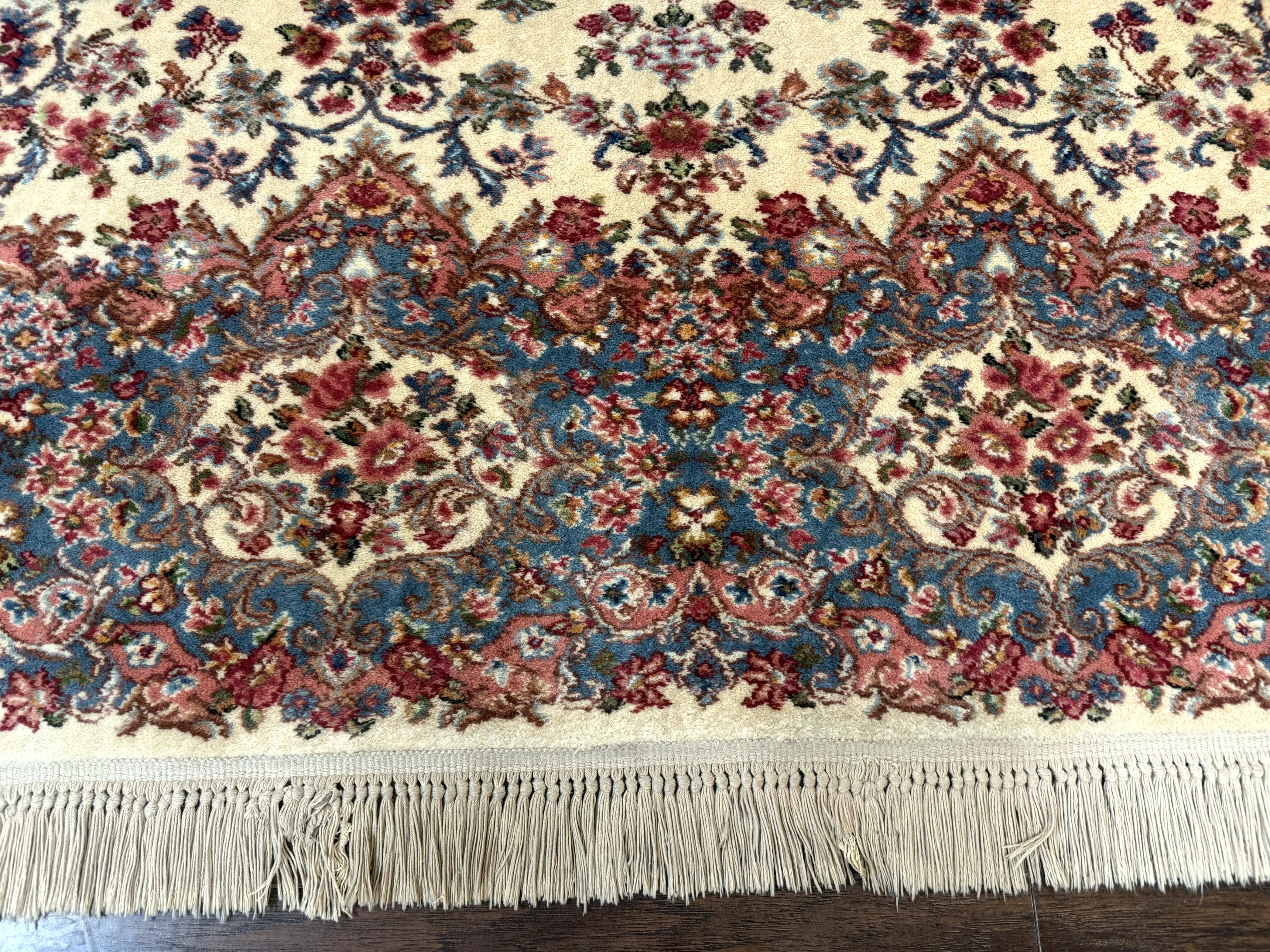 Karastan Rug 8.8 x 12 Ivory Kirman #788, Original 700 Series, Wool Karastan Carpet, Karastan Area Rug, Vintage Karastan, Living Room Rug - Image 5