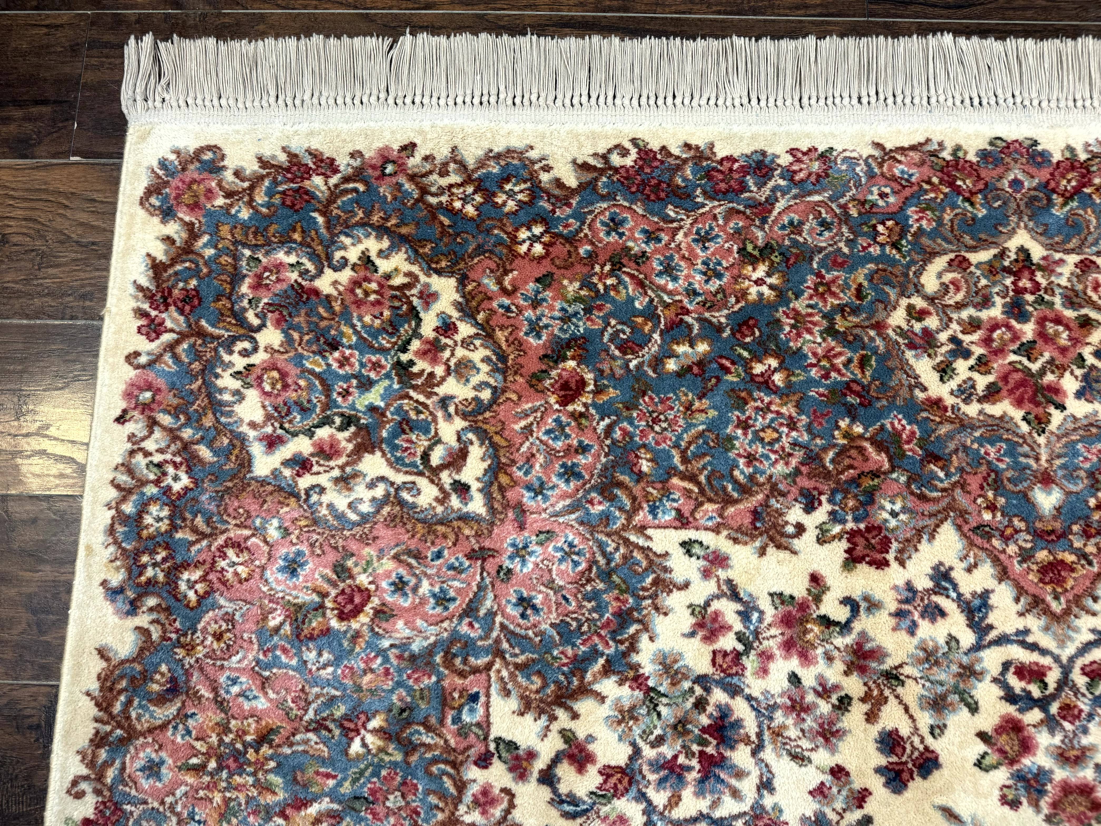 Karastan Rug 8.8 x 12 Ivory Kirman #788, Original 700 Series, Wool Karastan Carpet, Karastan Area Rug, Vintage Karastan, Living Room Rug - Image 6