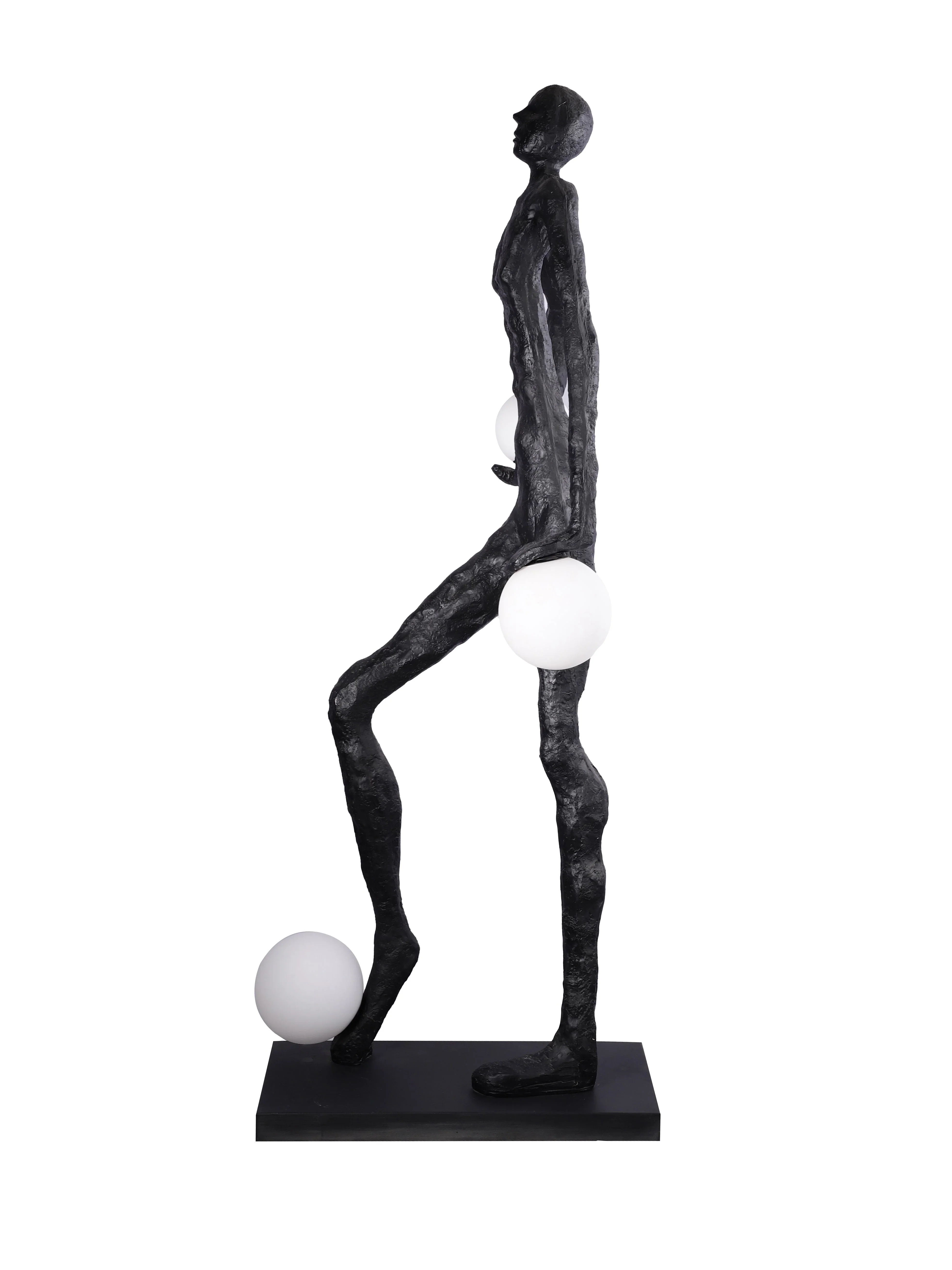 Kicking Ball Sculpture Character Floor Lamp - Image 15