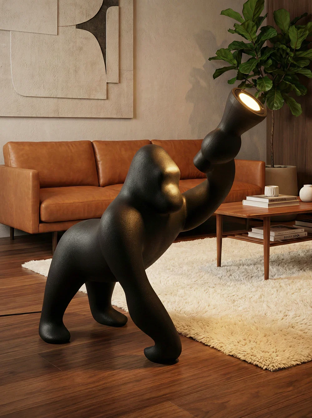 Kong Sculpture Floor Lamp - Image 2