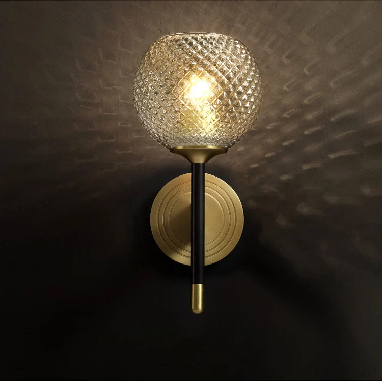 Lattice Glass Wall Sconce - Image 19