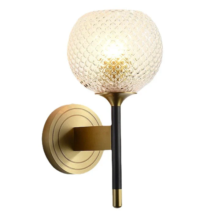 Lattice Glass Wall Sconce - Image 25