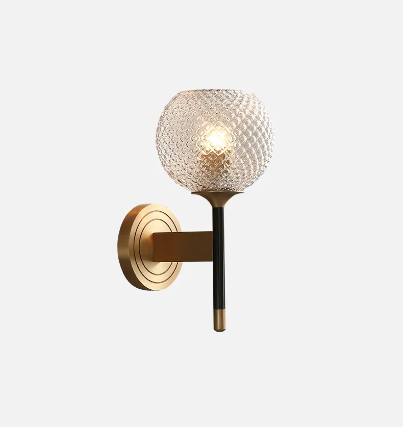 Lattice Glass Wall Sconce - Image 26