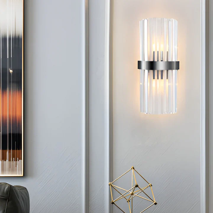 Laylq Cylinder Crystal Wall Light - Image 11