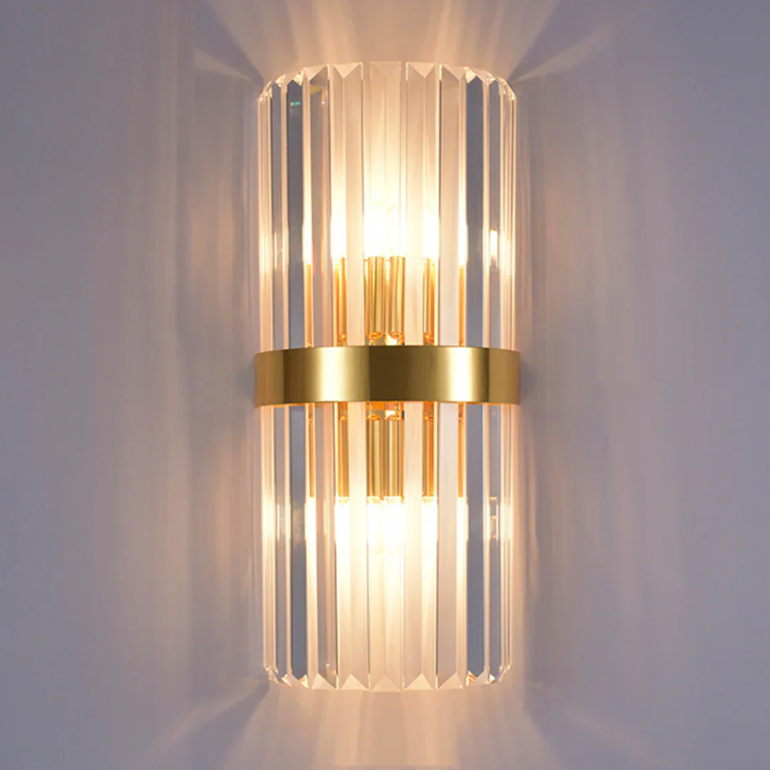 Laylq Cylinder Crystal Wall Light - Image 17