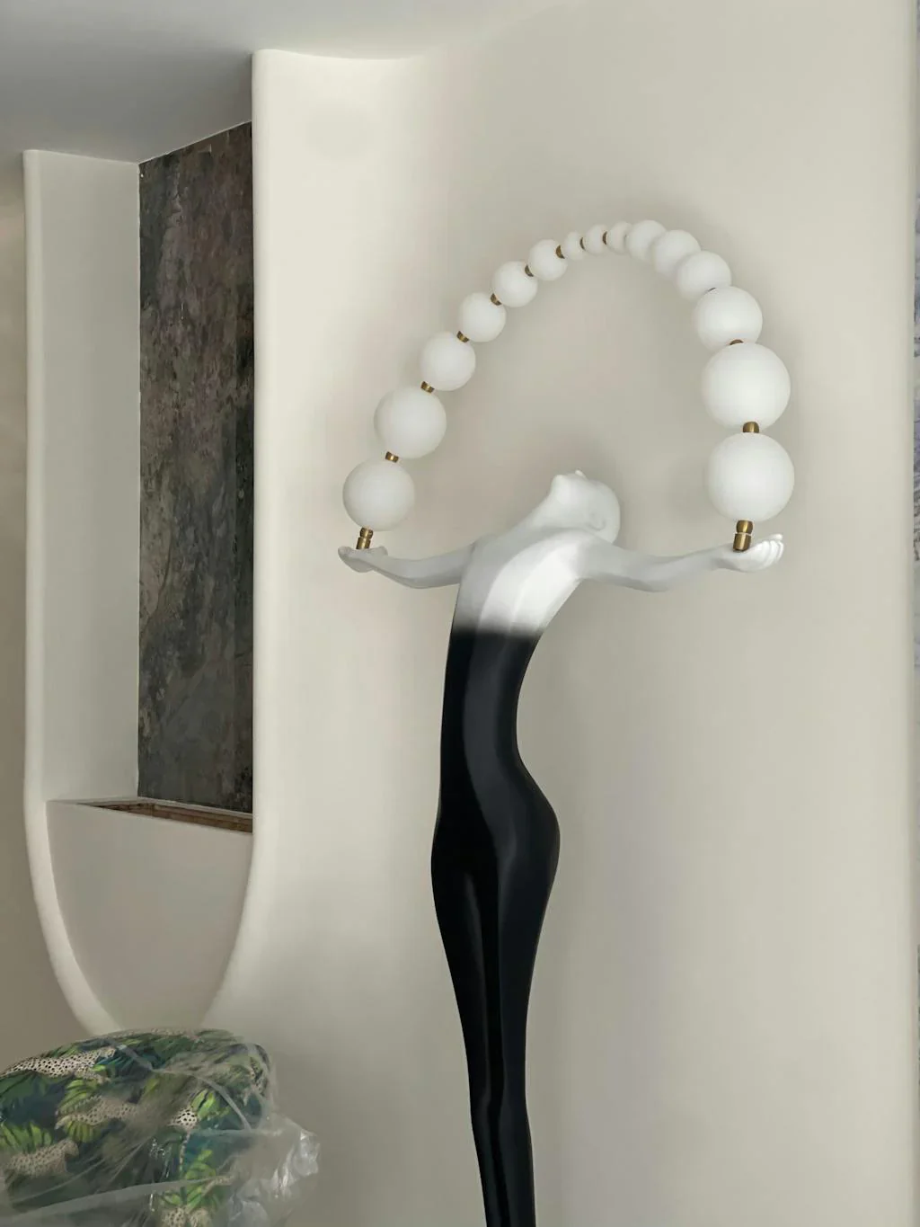 Liberty Sculpture Figure Floor Lamp - Image 13