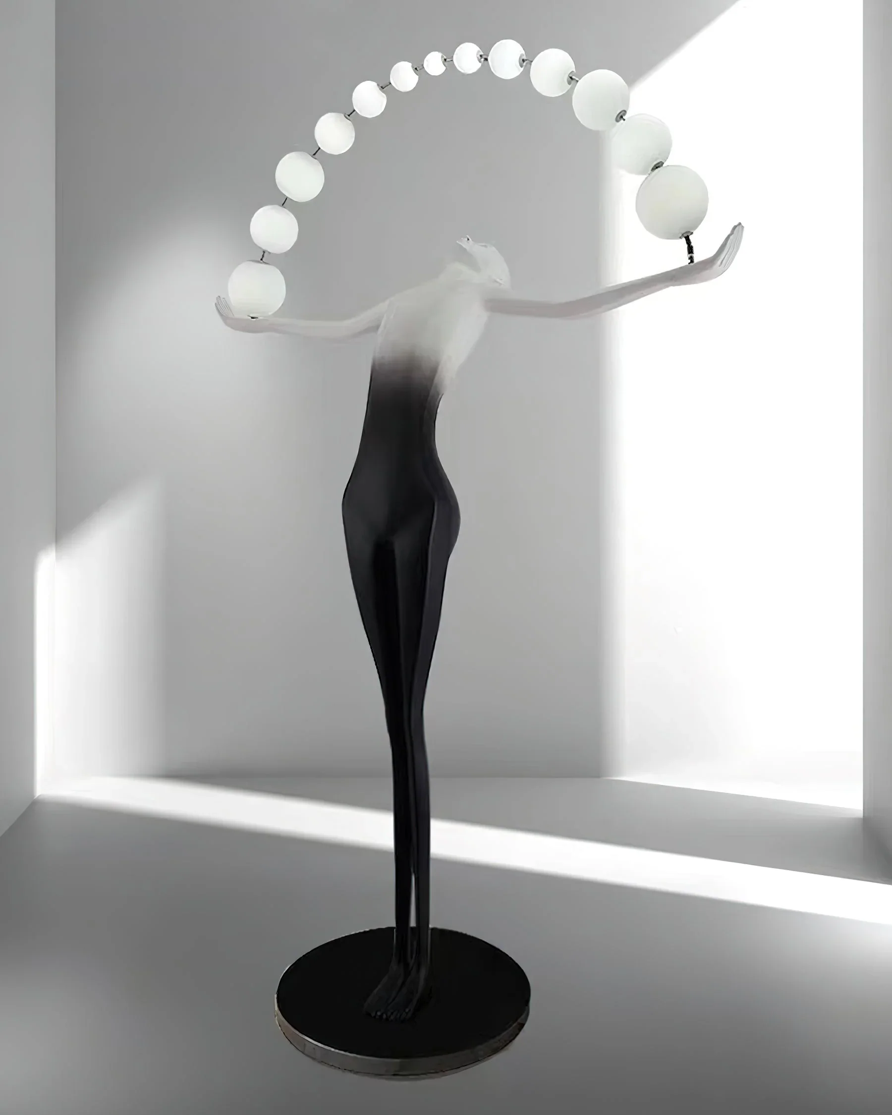 Liberty Sculpture Figure Floor Lamp - Image 14