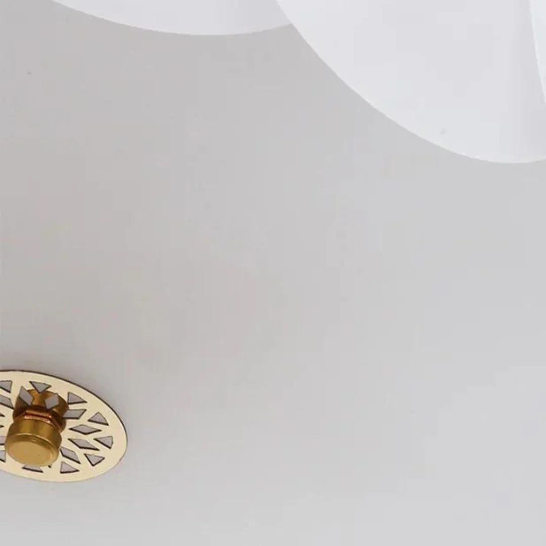 Light Luxury Round Glass Ceiling Lamp - Image 13