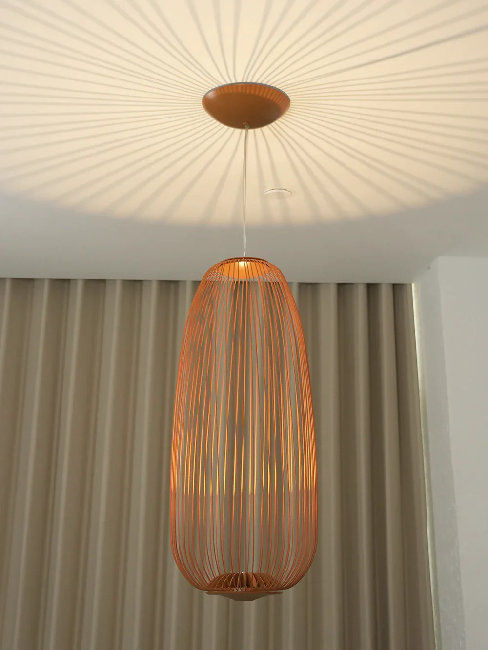 Lightweight Spokes Shaped Pendant Lamp - Image 13