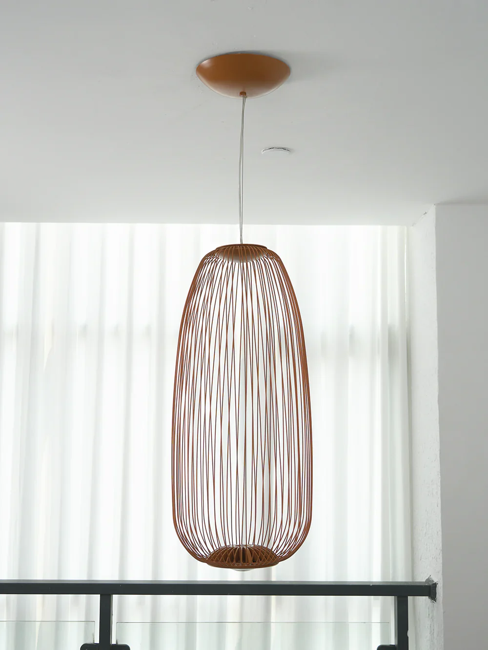 Lightweight Spokes Shaped Pendant Lamp - Image 14