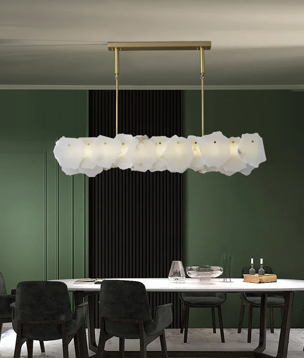 Linear Magari Alabaster Chandelier - Image 10