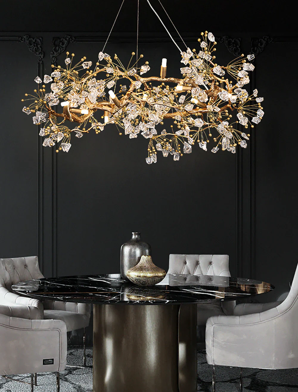 Lorna Berry Branch Shape Glass Chandelier - Image 20