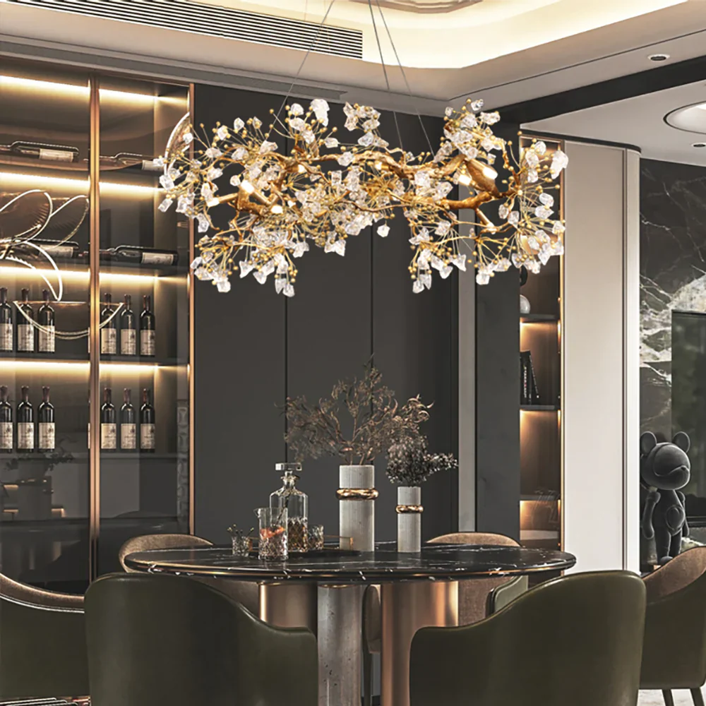 Lorna Berry Branch Shape Glass Chandelier - Image 9