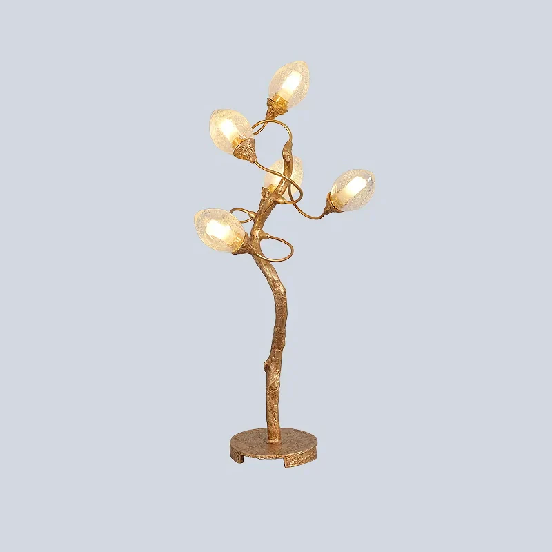 Lotus Brass Table Lamp - Image 15