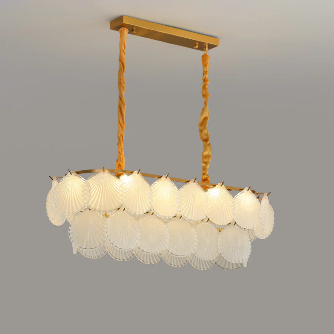 Luxury Shell Glass Chandelier - Image 22
