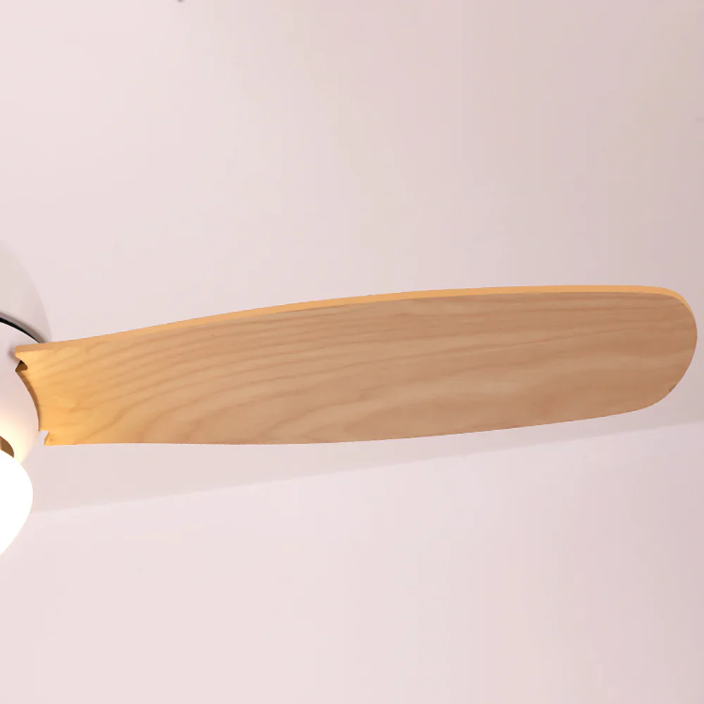 Macaron Wood Art Ceiling Fan Light - Image 17