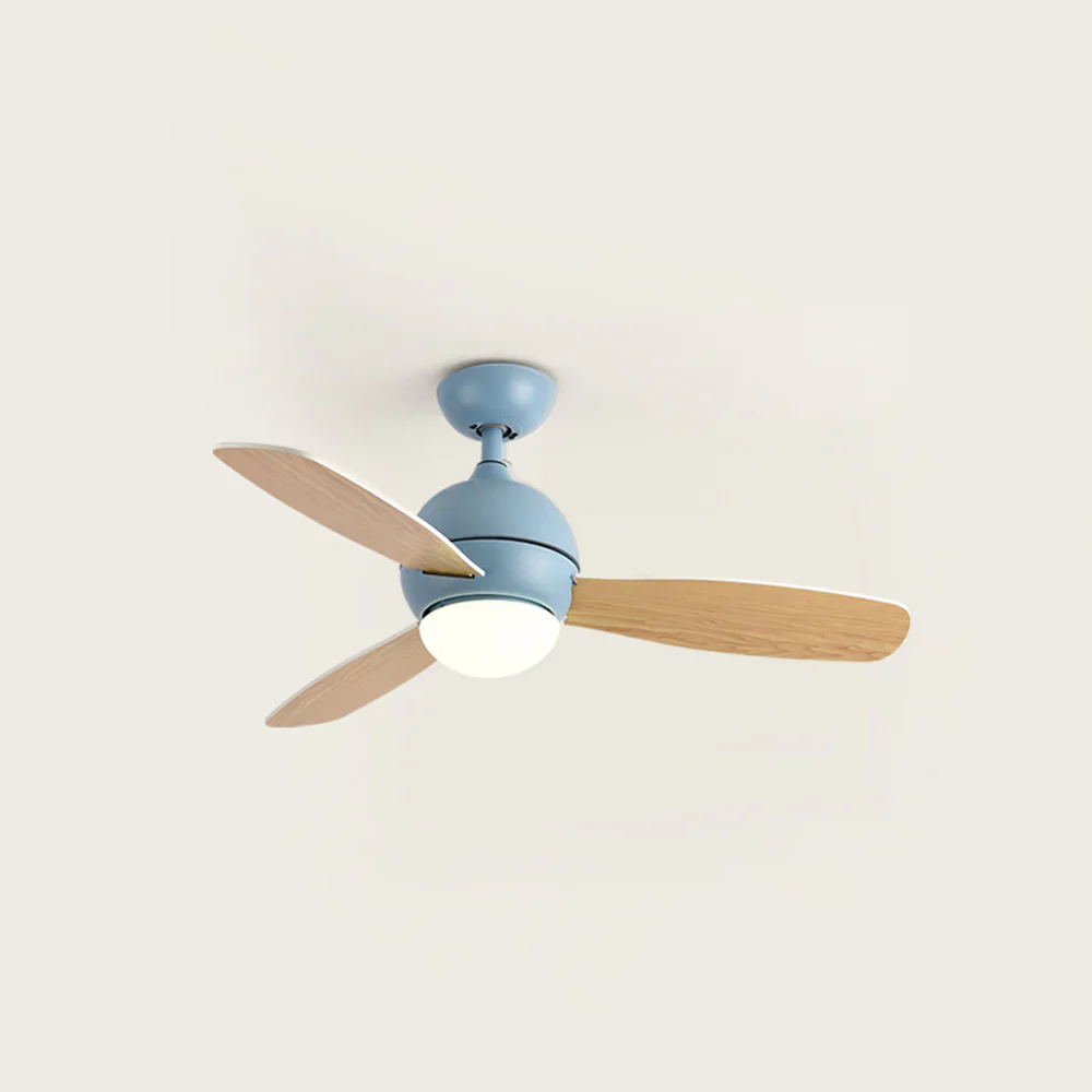 Macaron Wood Art Ceiling Fan Light - Image 19