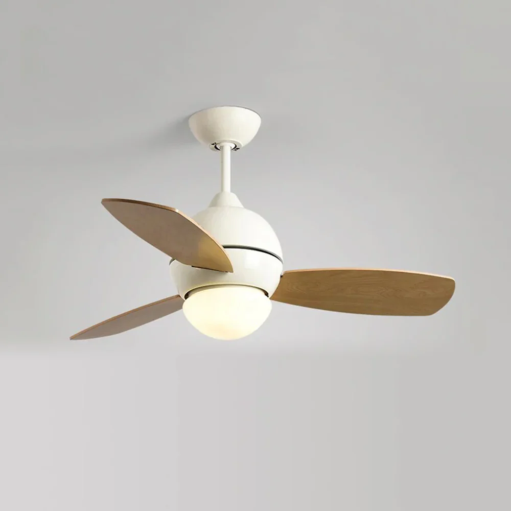 Macaron Wood Art Ceiling Fan Light - Image 22