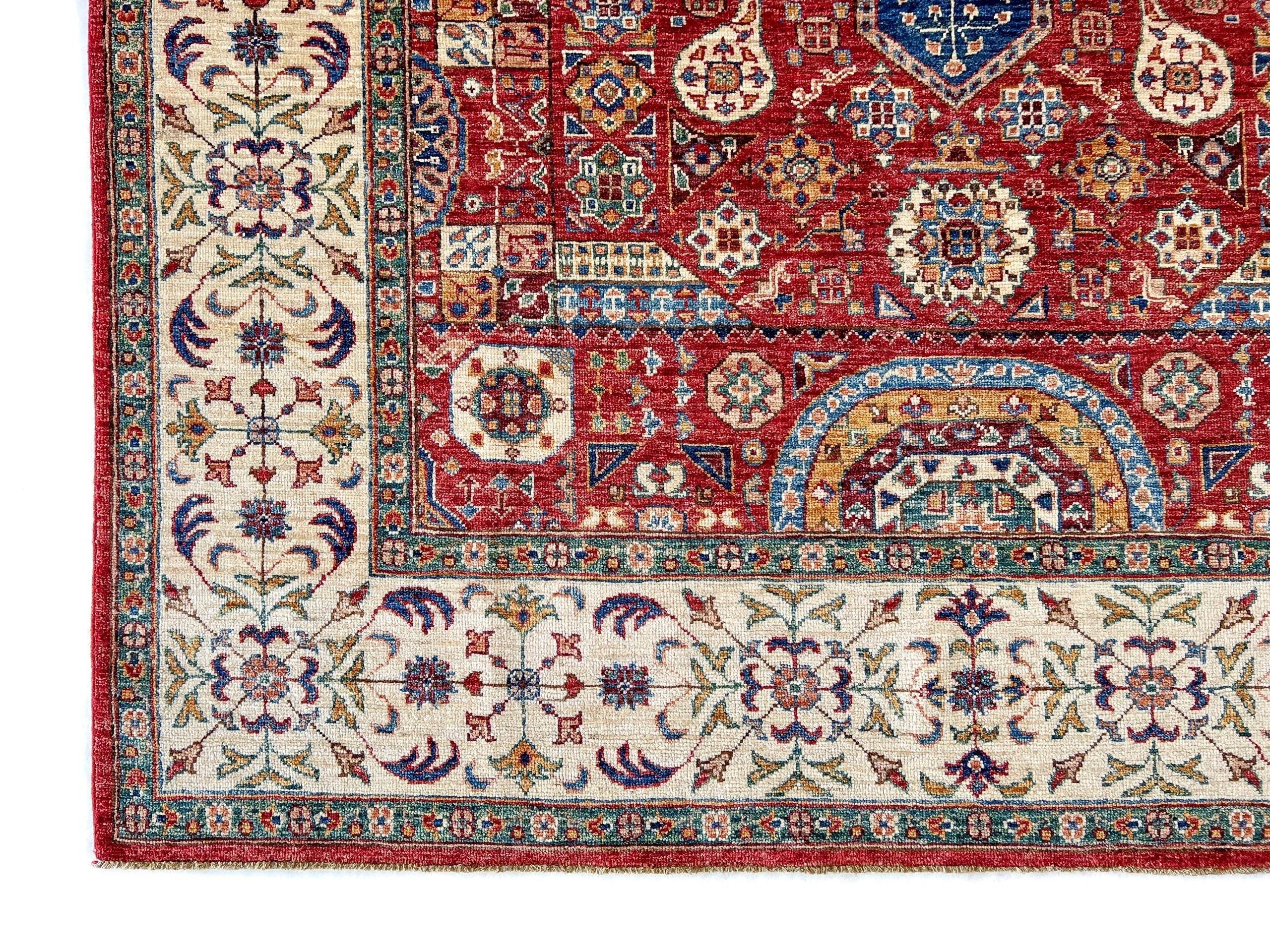 Mamluk (5'10"x8'02") red/ivory - Image 2