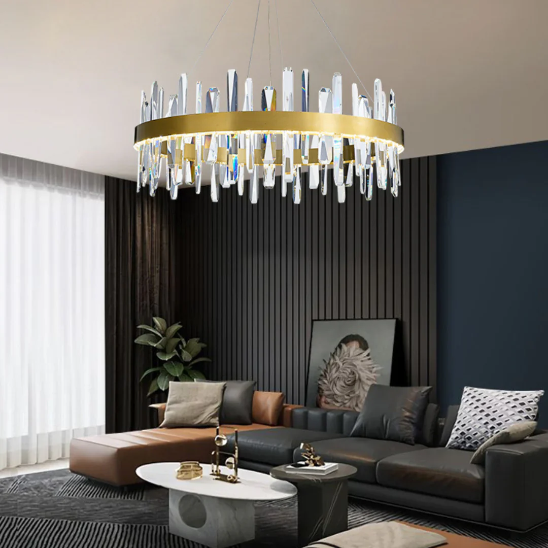 Marylin Modern Crystal Ring Chandelier - Image 10