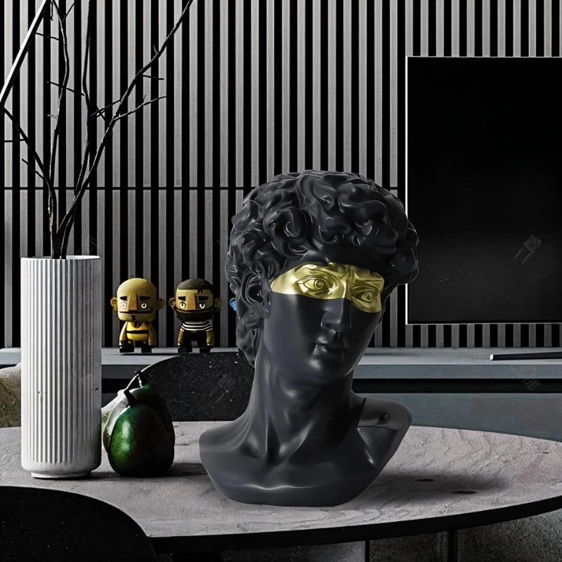 Masked David Figurine - Image 4