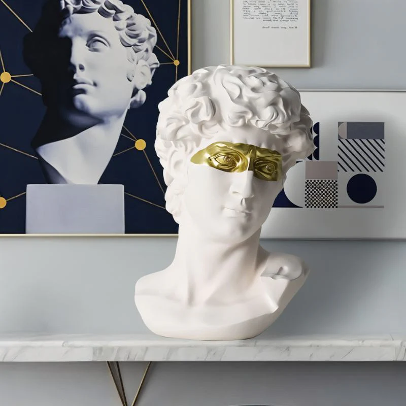 Masked David Figurine - Image 5