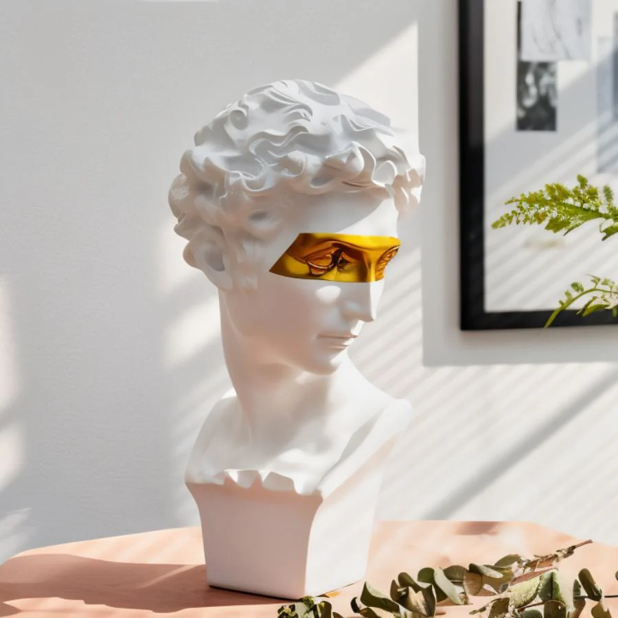Masked David Figurine - Image 8