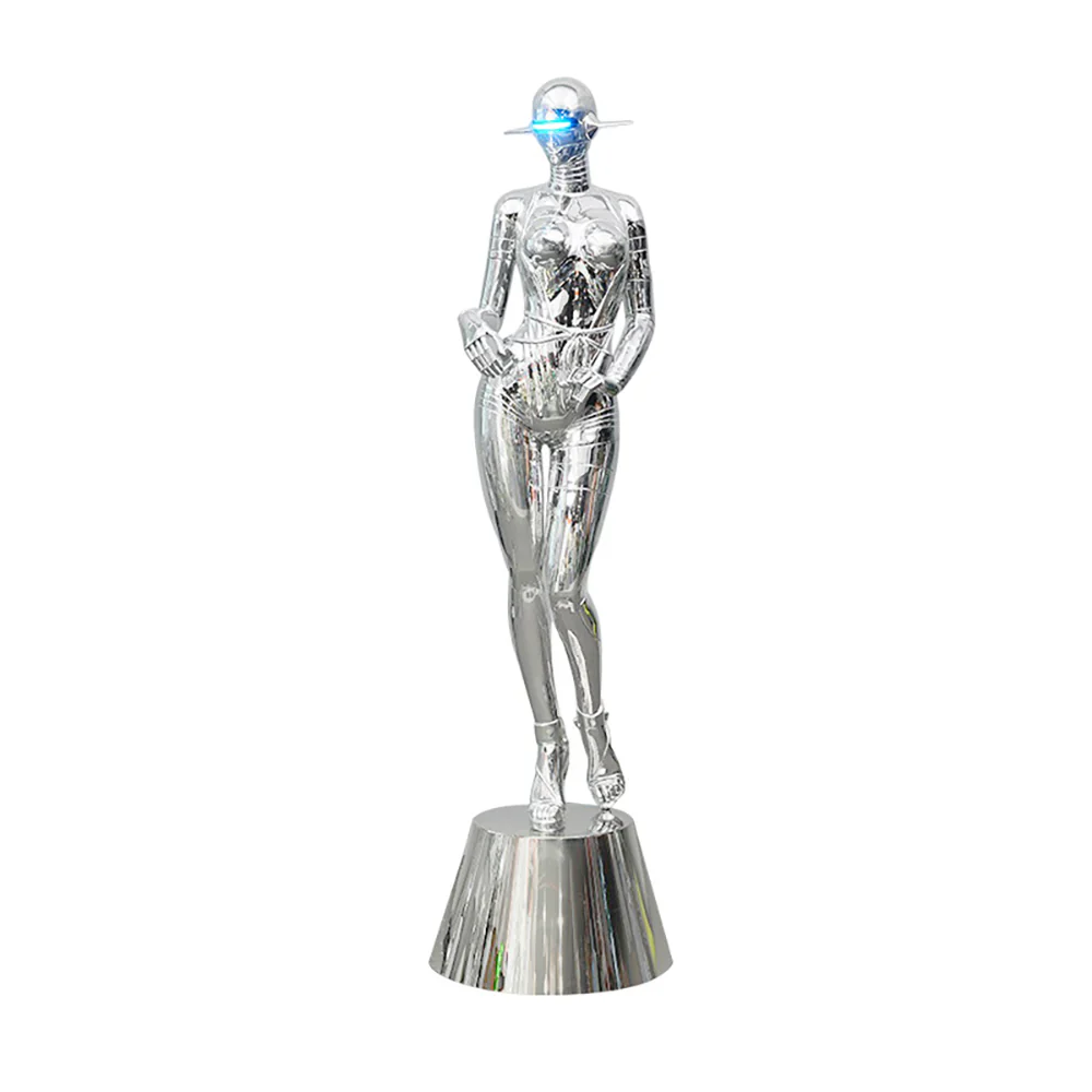 Mechanical Technology Goddess Sculpture Floor Lamp - Image 28