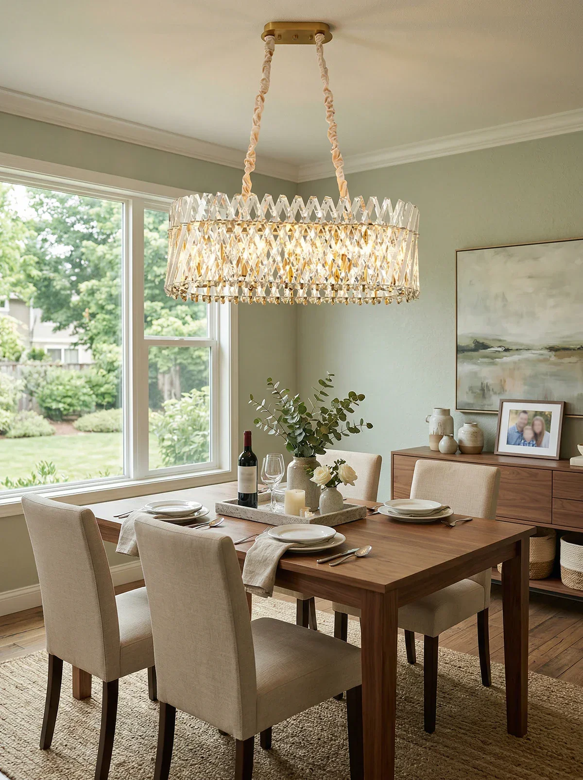 Medina Luxury Crystal Chandelier - Image 3